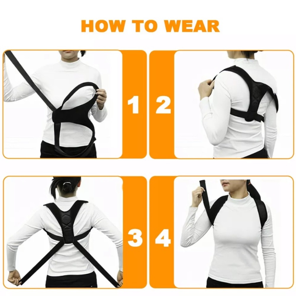 Posture Corrector Back Brace - Picture 3 of 4